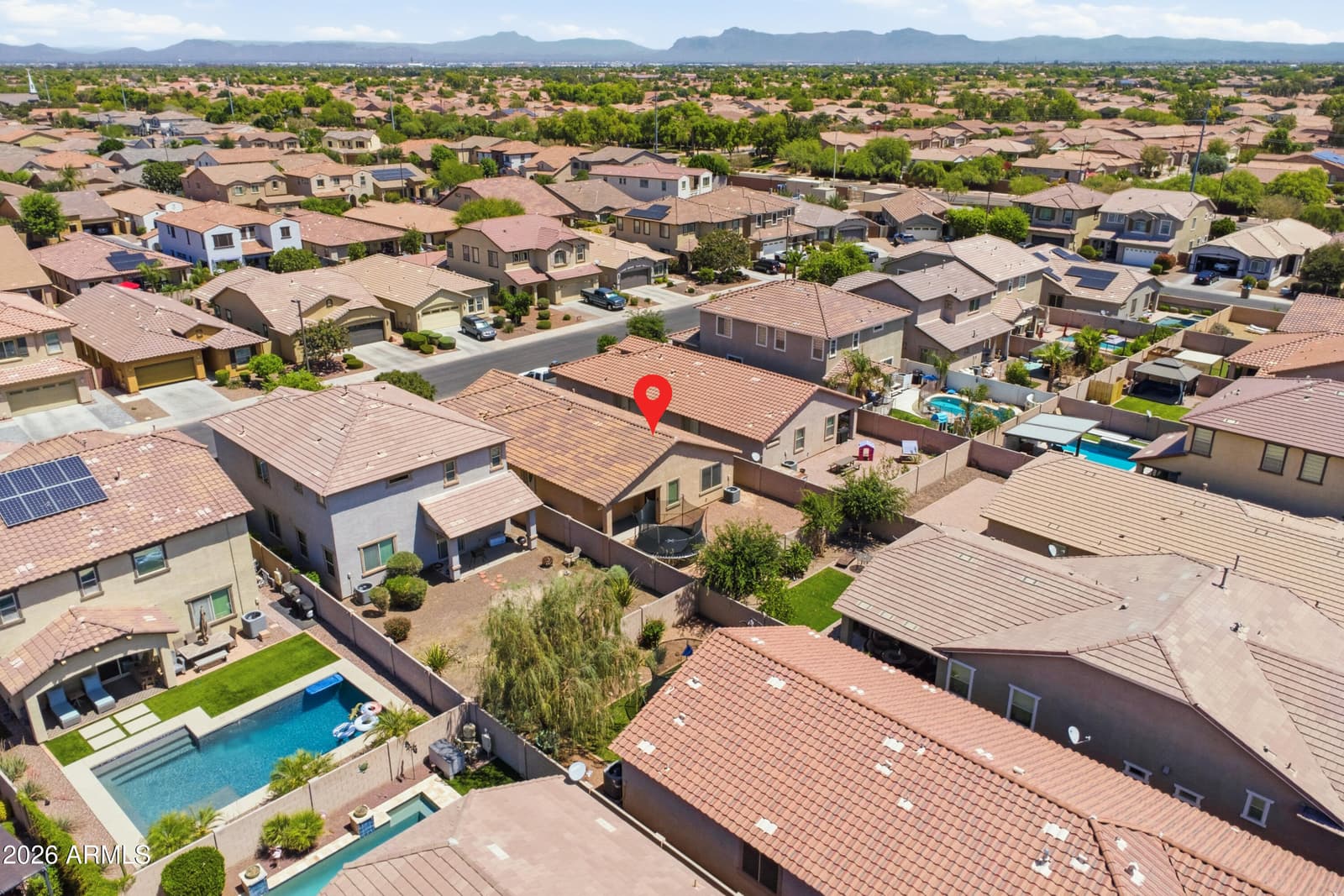 3925 E NARROWLEAF Drive, Gilbert, AZ 85298 — photo 35 of 75