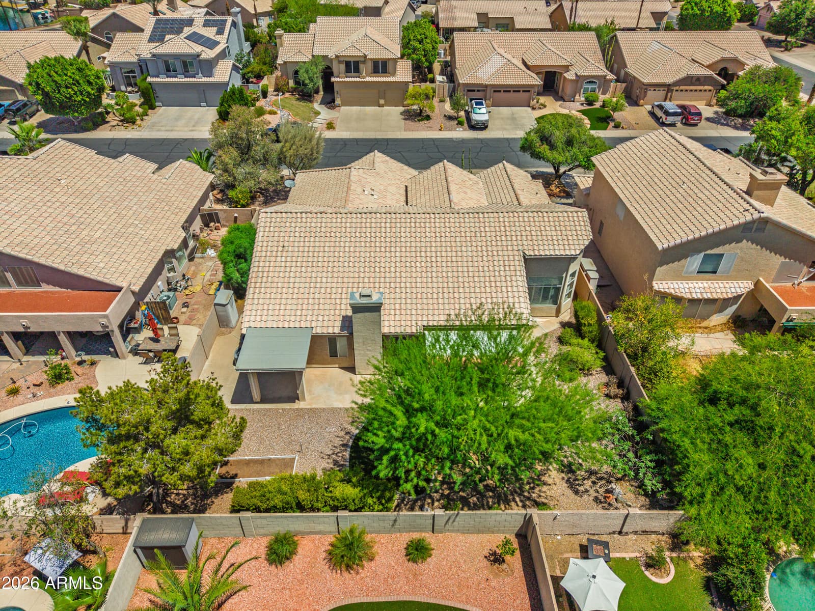 3861 E AMBERWOOD Drive, Phoenix, AZ 85048 — photo 54 of 65