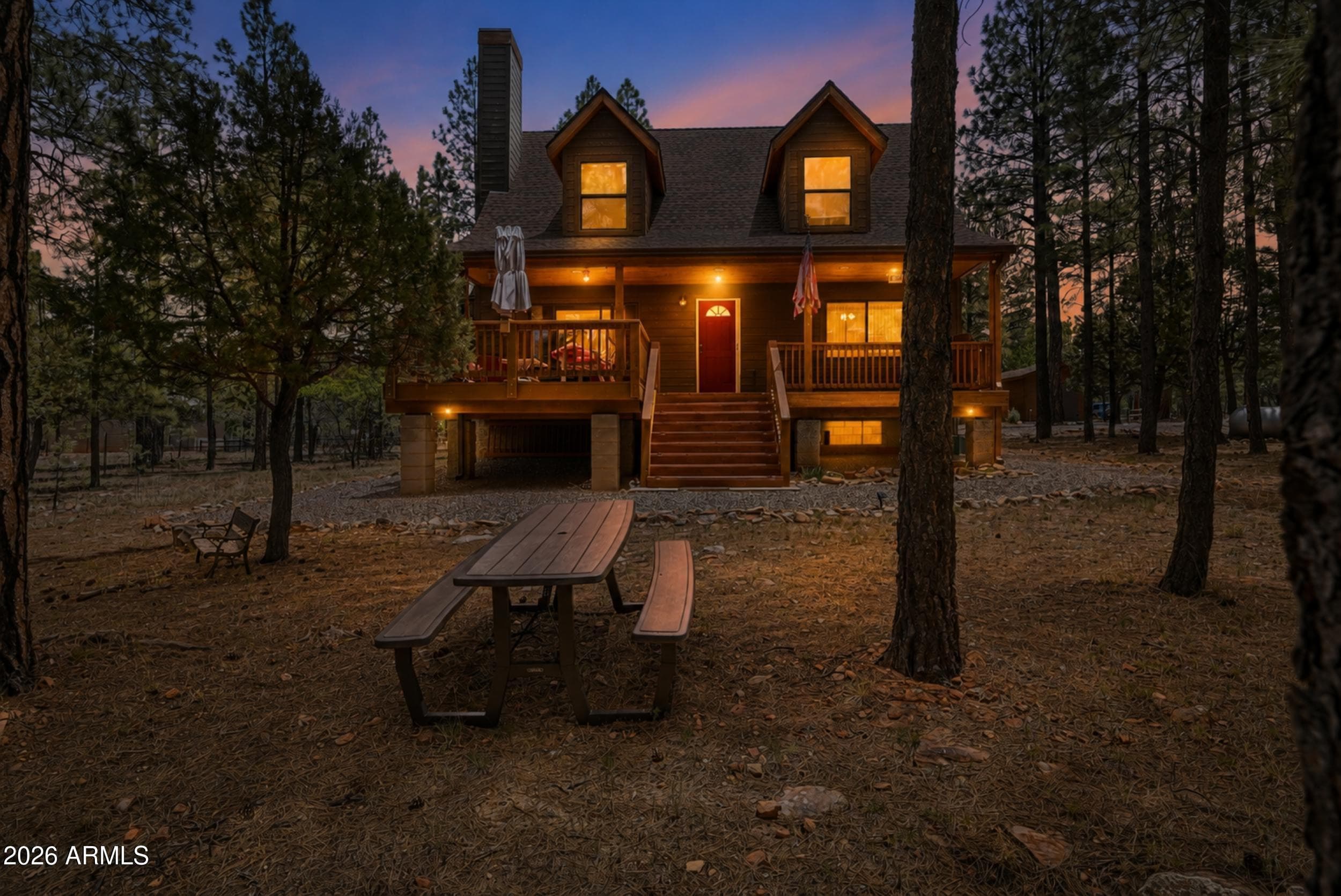 4075 HORSESHOE Drive, Happy Jack, AZ 86024 — photo 1 of 50