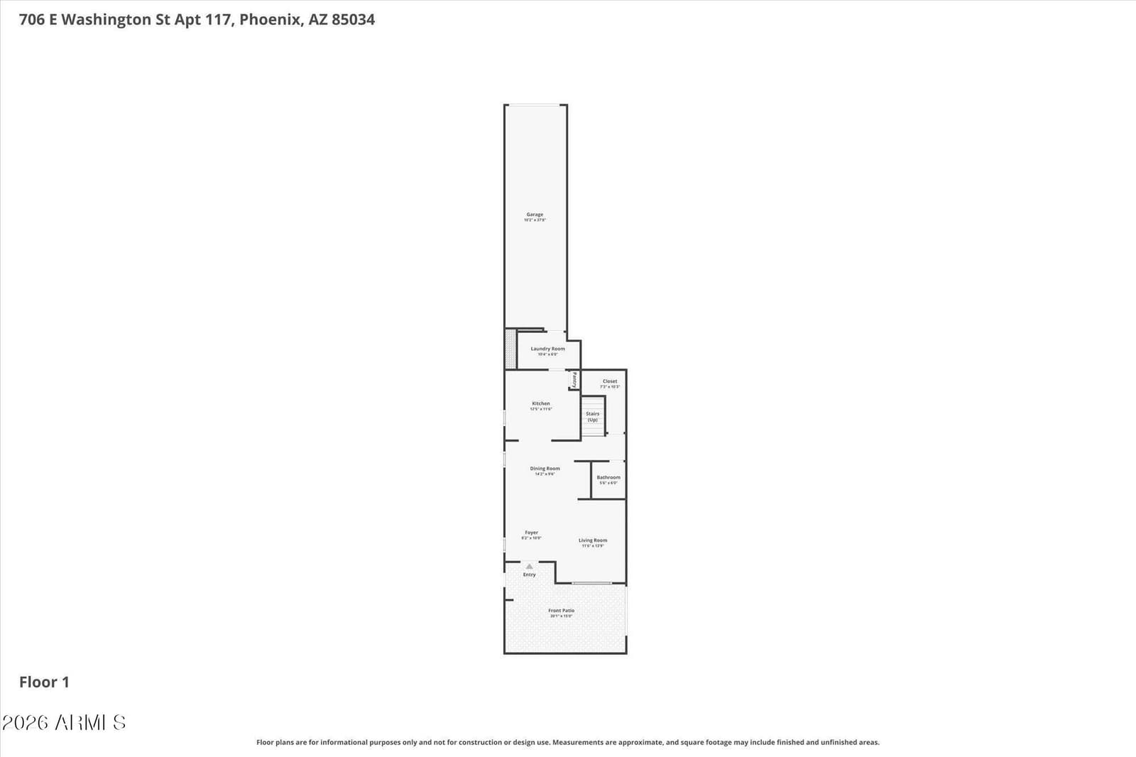 706 E WASHINGTON Street 117, Phoenix, AZ 85034 — photo 34 of 37