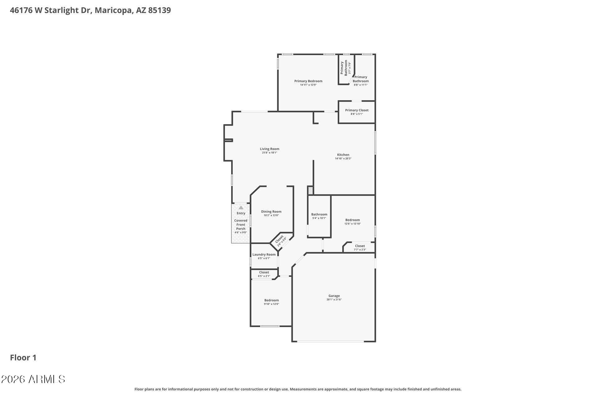 46176 W STARLIGHT Drive, Maricopa, AZ 85139 — photo 13 of 21