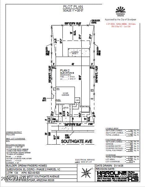 17496 W SOUTHGATE Avenue, Goodyear, AZ 85338 — photo 4 of 4