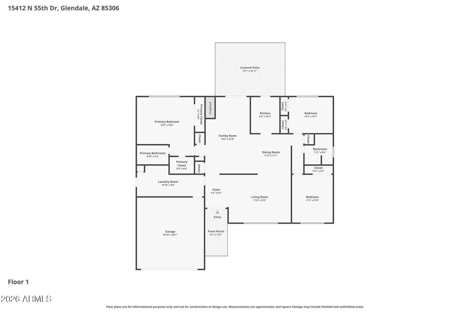 15412 N 55TH Drive, Glendale, AZ 85306 — photo 17 of 21