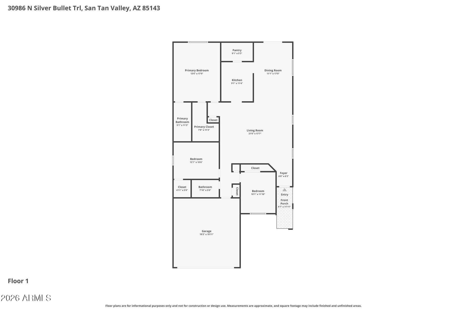 30986 N SILVER BULLET Trail, San Tan Valley, AZ 85143 — photo 2 of 21