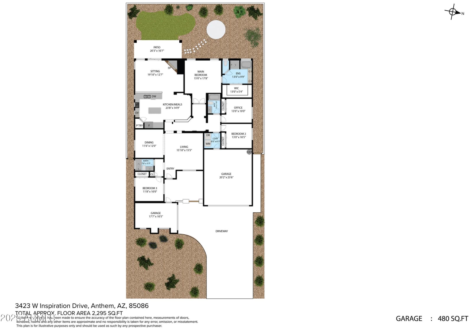 3423 W INSPIRATION Drive, Phoenix, AZ 85086 — photo 3 of 42