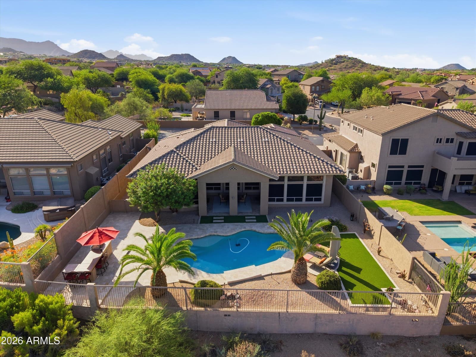 3546 N CANYON WASH Circle, Mesa, AZ 85207 — photo 2 of 53