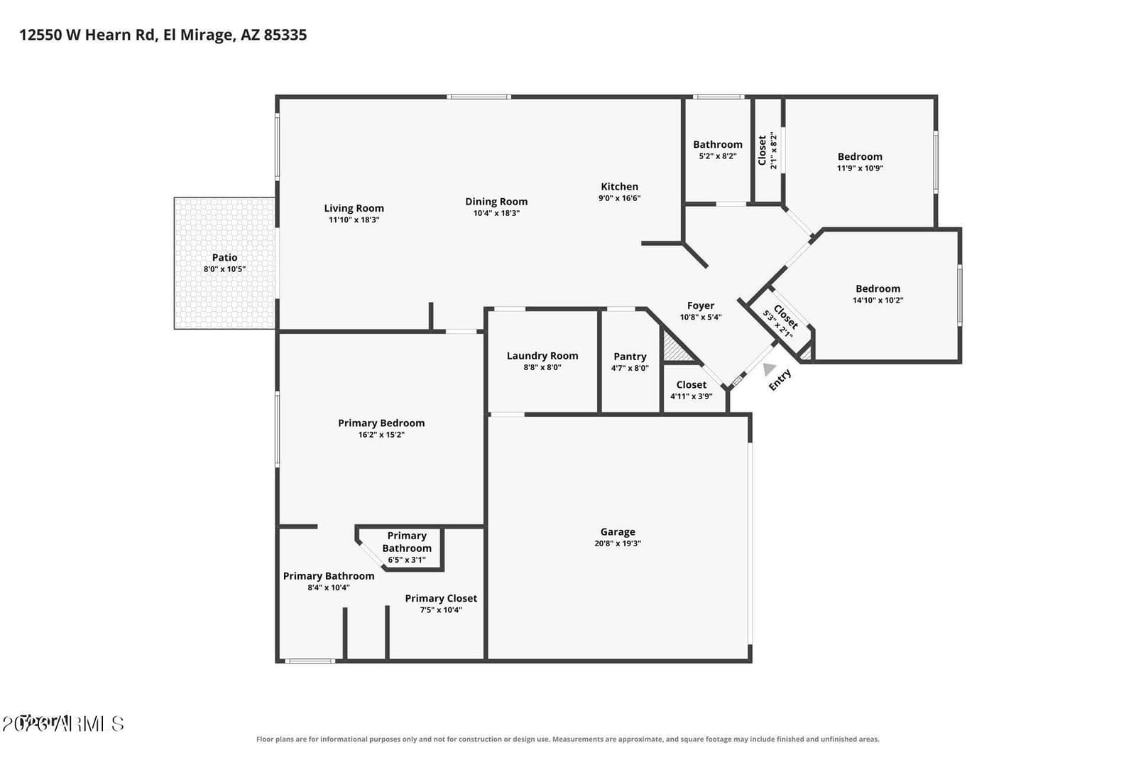 12550 W HEARN Road, El Mirage, AZ 85335 — photo 10 of 26