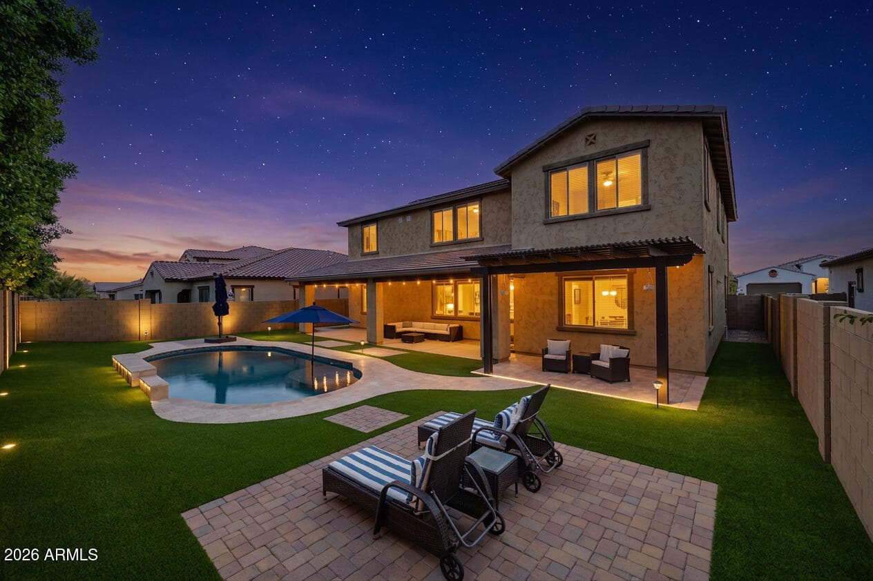 22869 E SILVER CREEK Lane, Queen Creek, AZ 85142 — photo 1 of 64