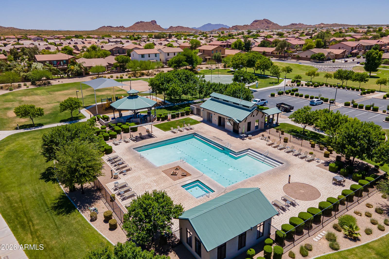 1055 E DESERT MOON Trail, Queen Creek, AZ 85143 — photo 25 of 36