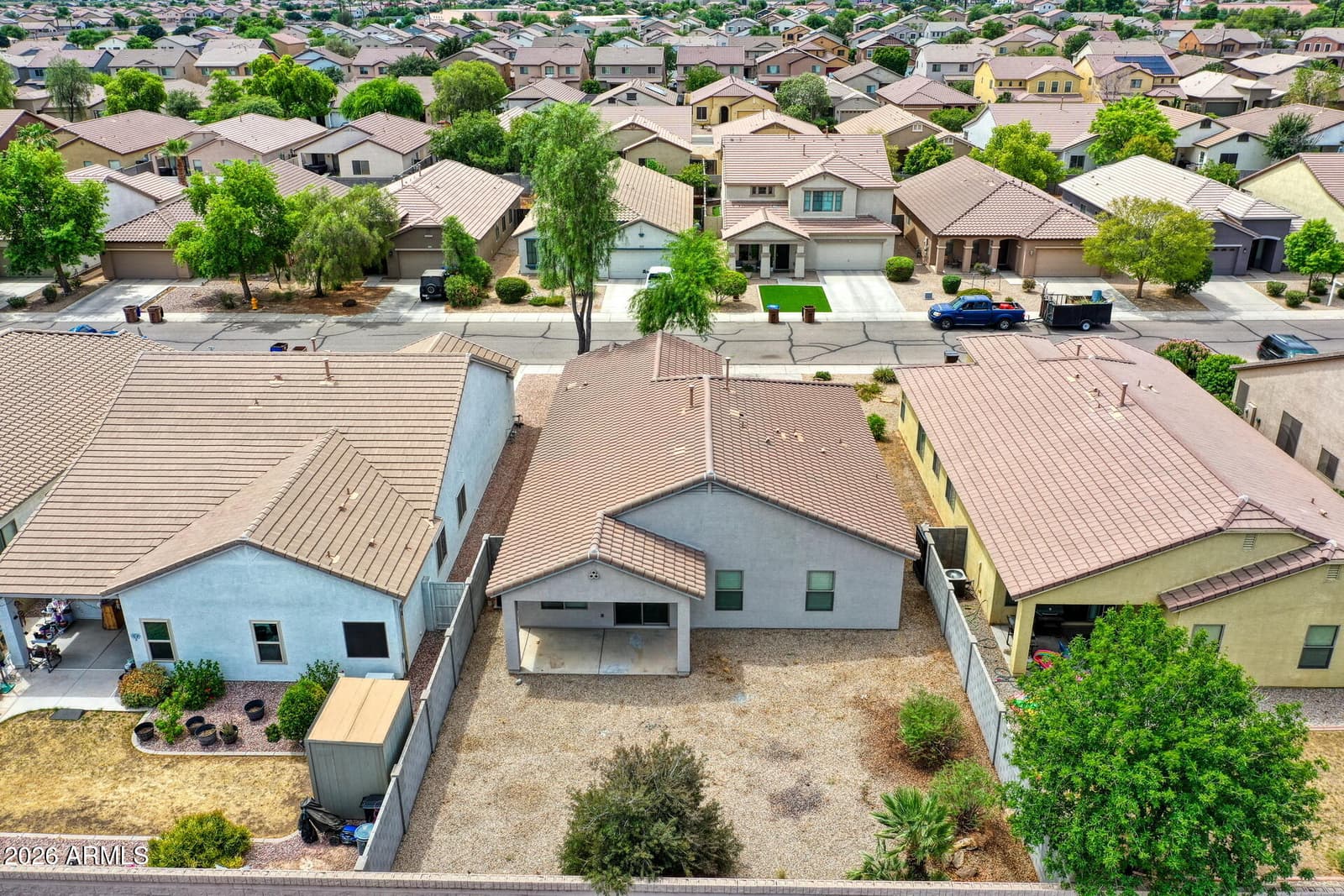 1152 W DESERT HOLLOW Drive, San Tan Valley, AZ 85143 — photo 33 of 44