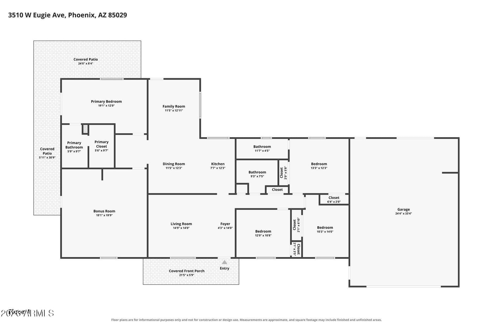 3510 W Eugie Avenue, Phoenix, AZ 85029 — photo 4 of 21