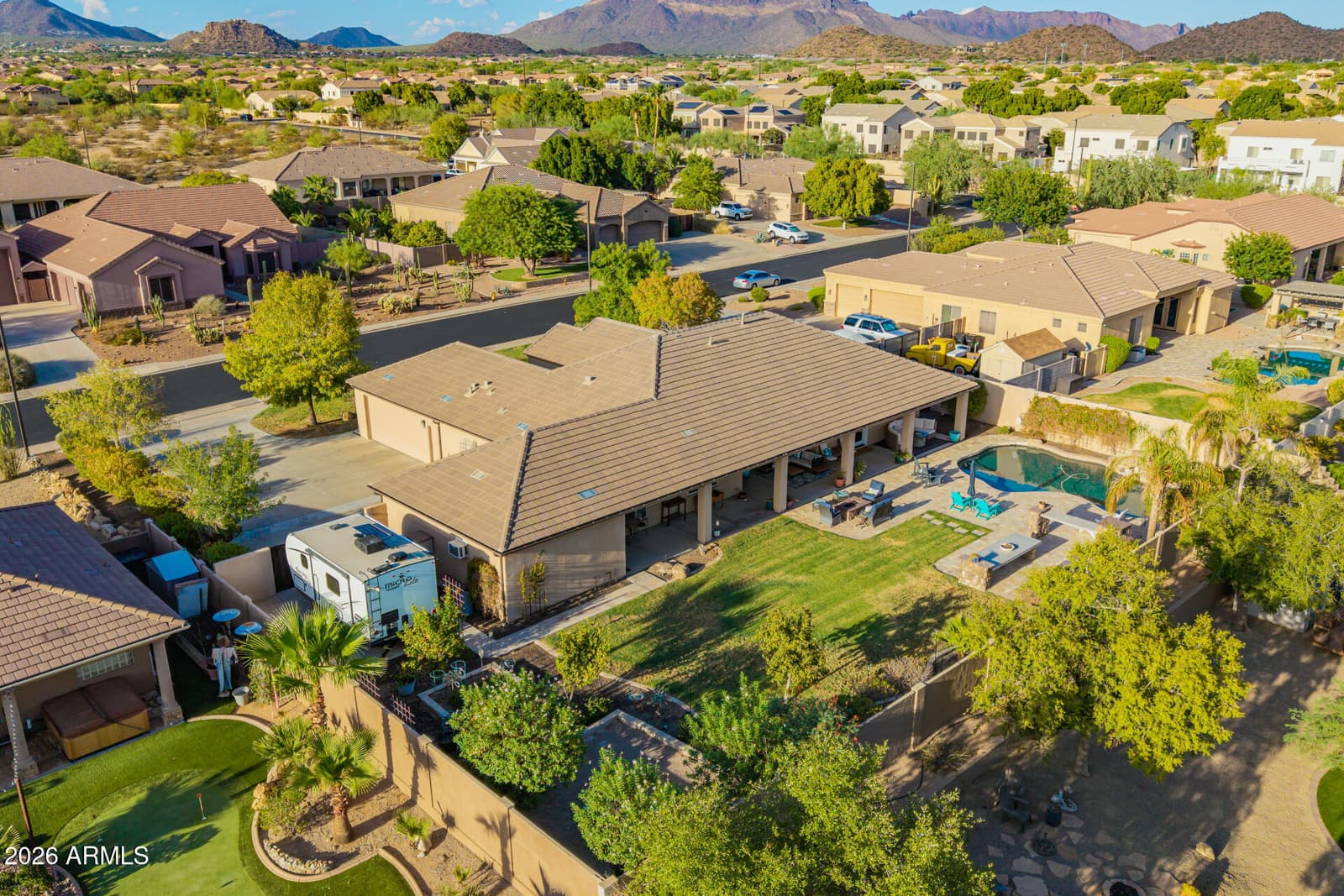 8533 E Halifax Circle, Mesa, AZ 85207 — photo 47 of 54