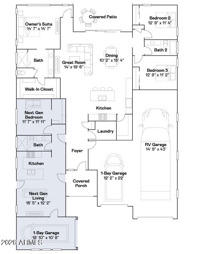 2873 E Cleo Drive, San Tan Valley, AZ 85143 — photo 2 of 21