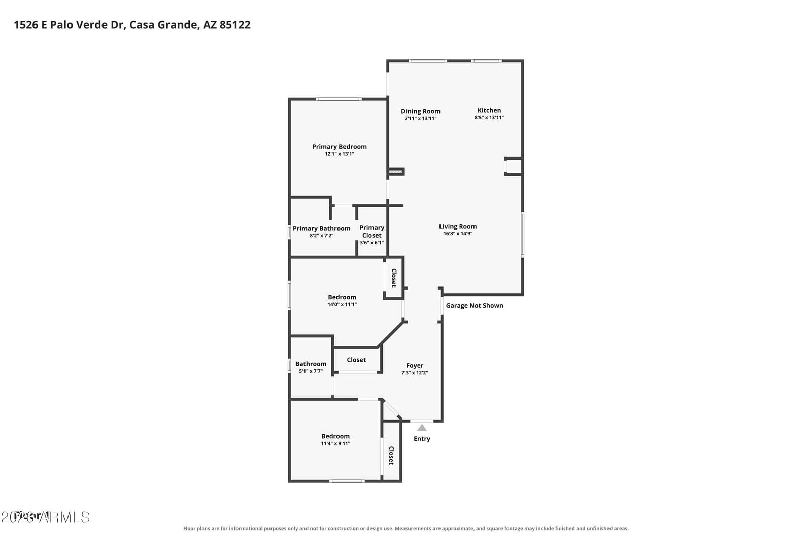 1526 E Palo Verde Drive, Casa Grande, AZ 85122 — photo 1 of 44