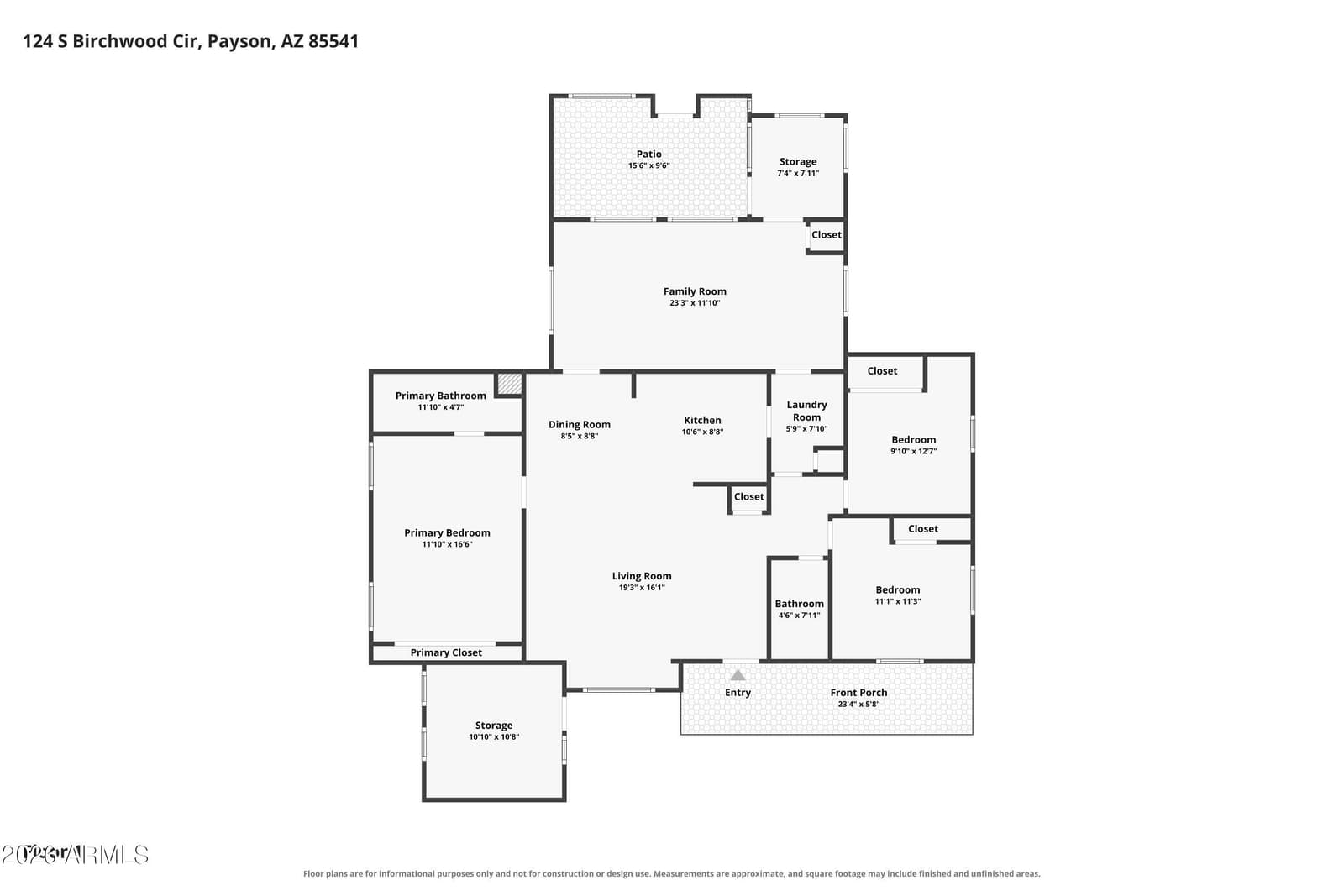 124 S BIRCHWOOD Circle, Payson, AZ 85541 — photo 42 of 42