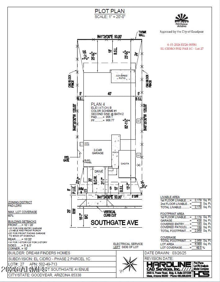 17559 W SOUTHGATE Avenue, Goodyear, AZ 85338 — photo 3 of 5