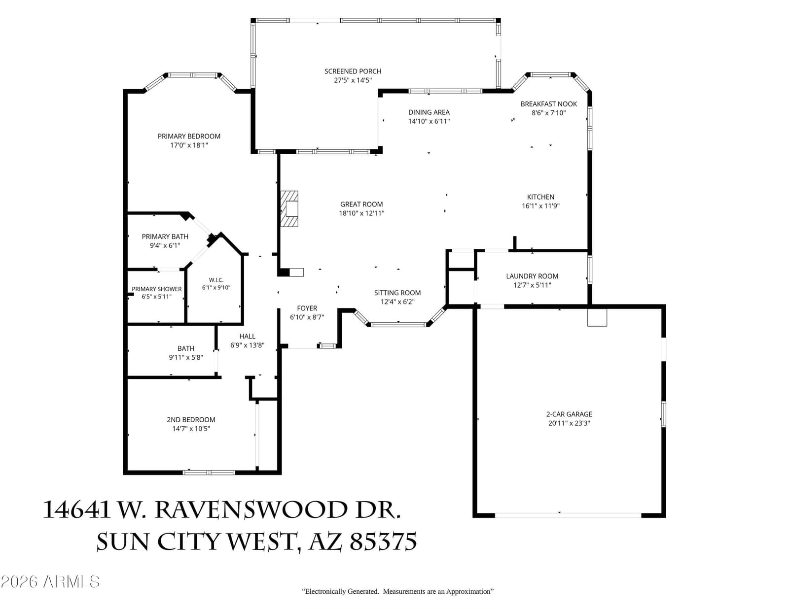 14641 W Ravenswood Drive, Sun City West, AZ 85375 — photo 35 of 61