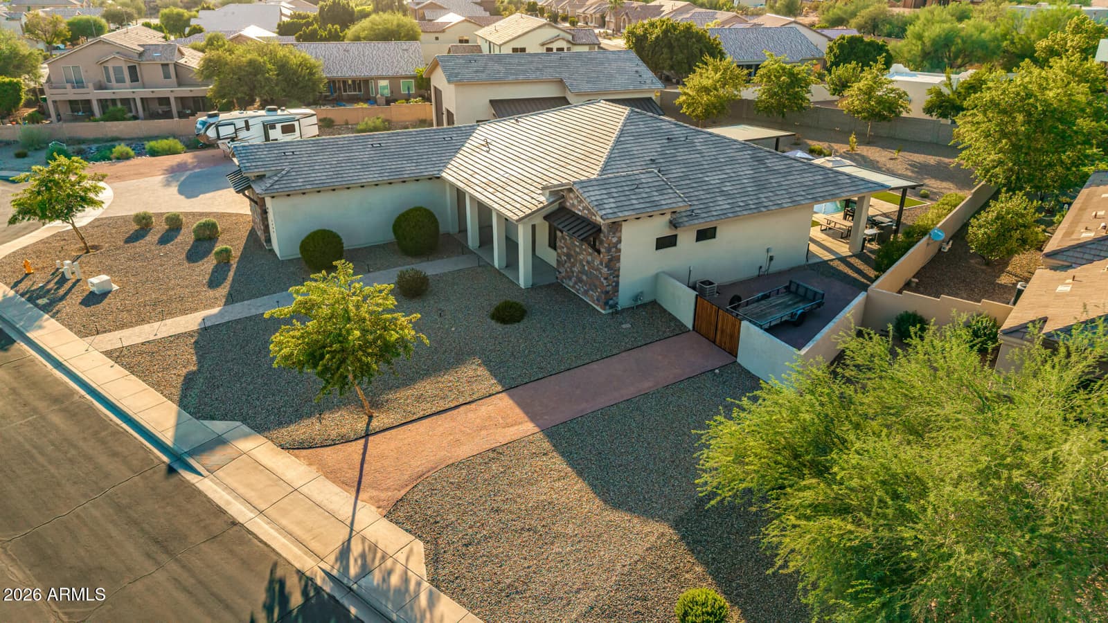 1444 N Aaron Circle, Mesa, AZ 85207 — photo 60 of 72