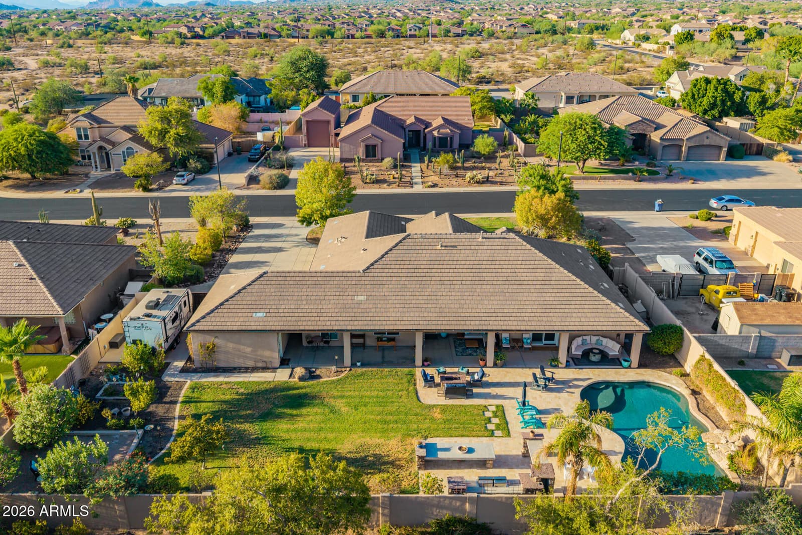 8533 E Halifax Circle, Mesa, AZ 85207 — photo 48 of 54